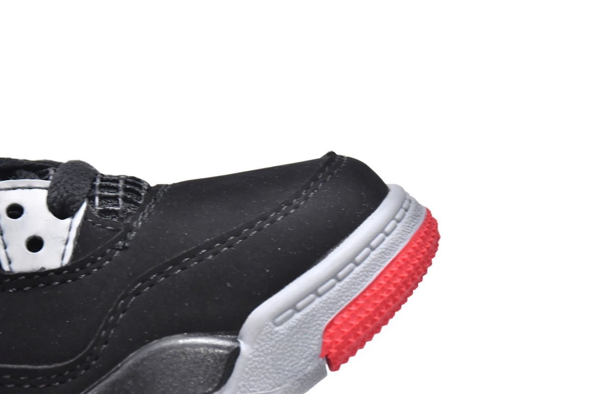 Air Jordan 4 Retro PS Bred(Kids) - Image 10
