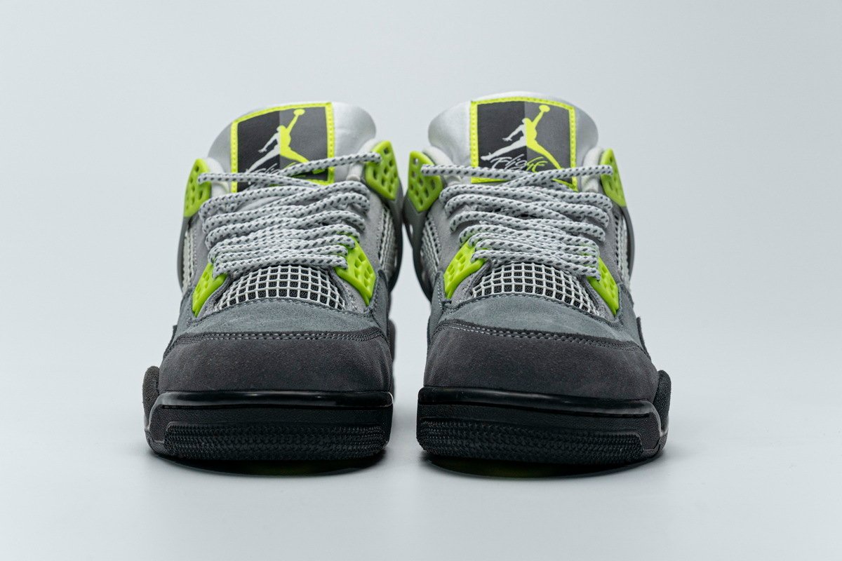 Air Jordan 4 Retro SE 95 Neon - Image 4