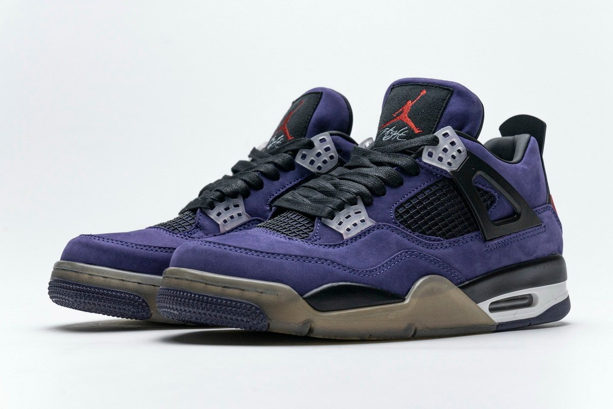 Air Jordan 4 Retro Travis Scott Purple - Image 2