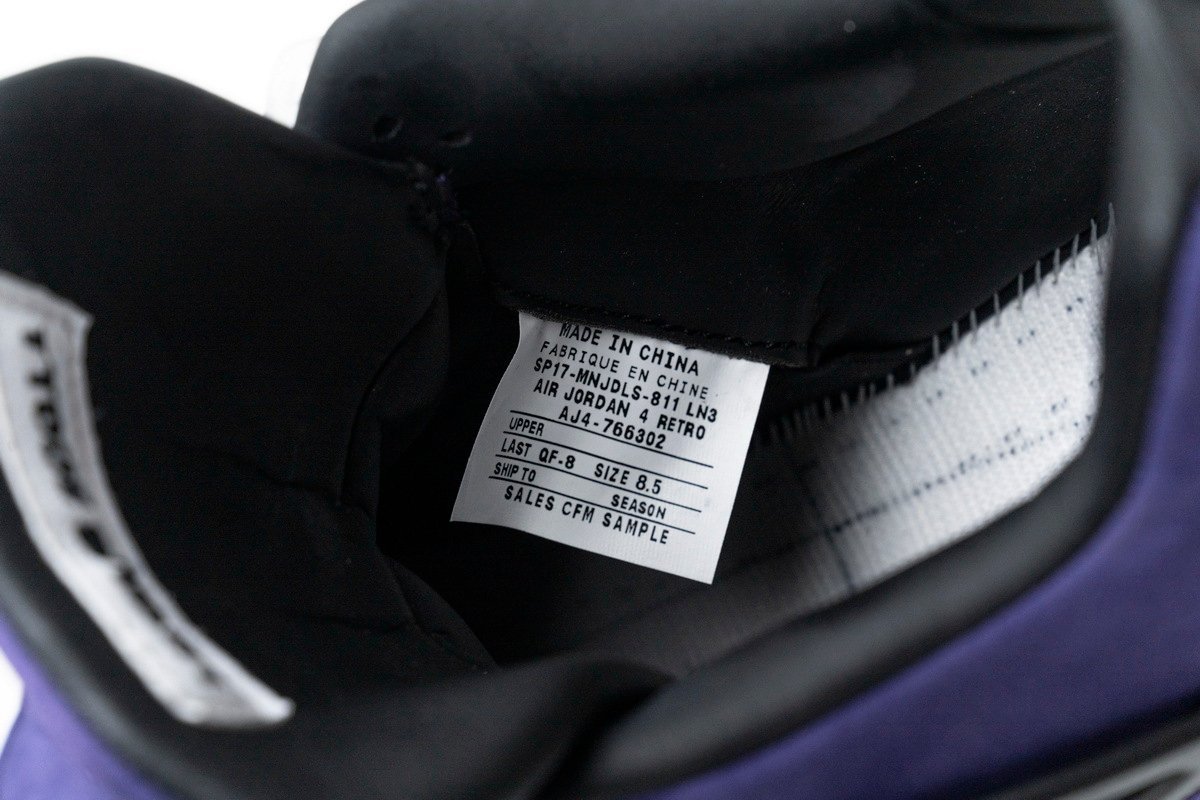 Air Jordan 4 Retro Travis Scott Purple - Image 10