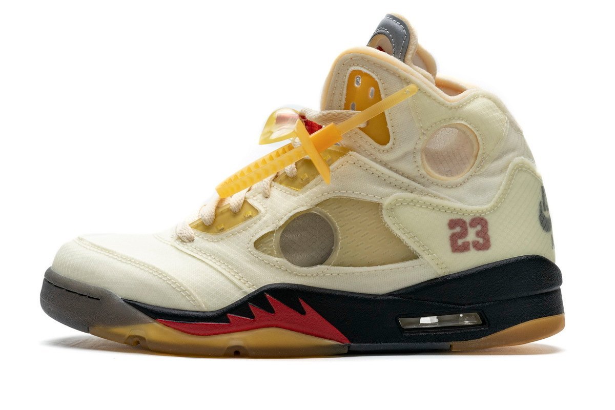 Air Jordan 5 Retro OFF-White Sail