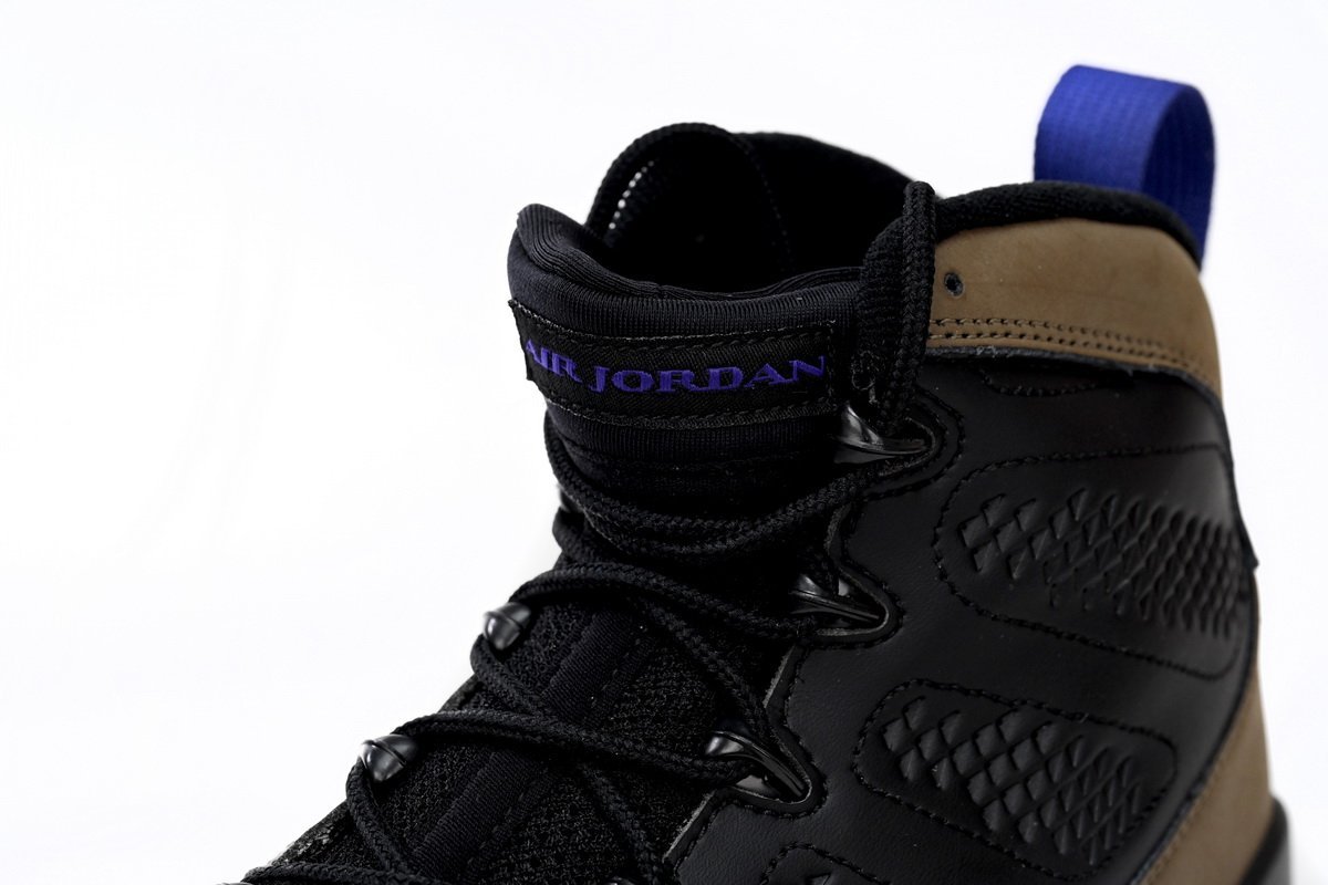 Air Jordan 9 Retro Light Olive Concord - Image 4