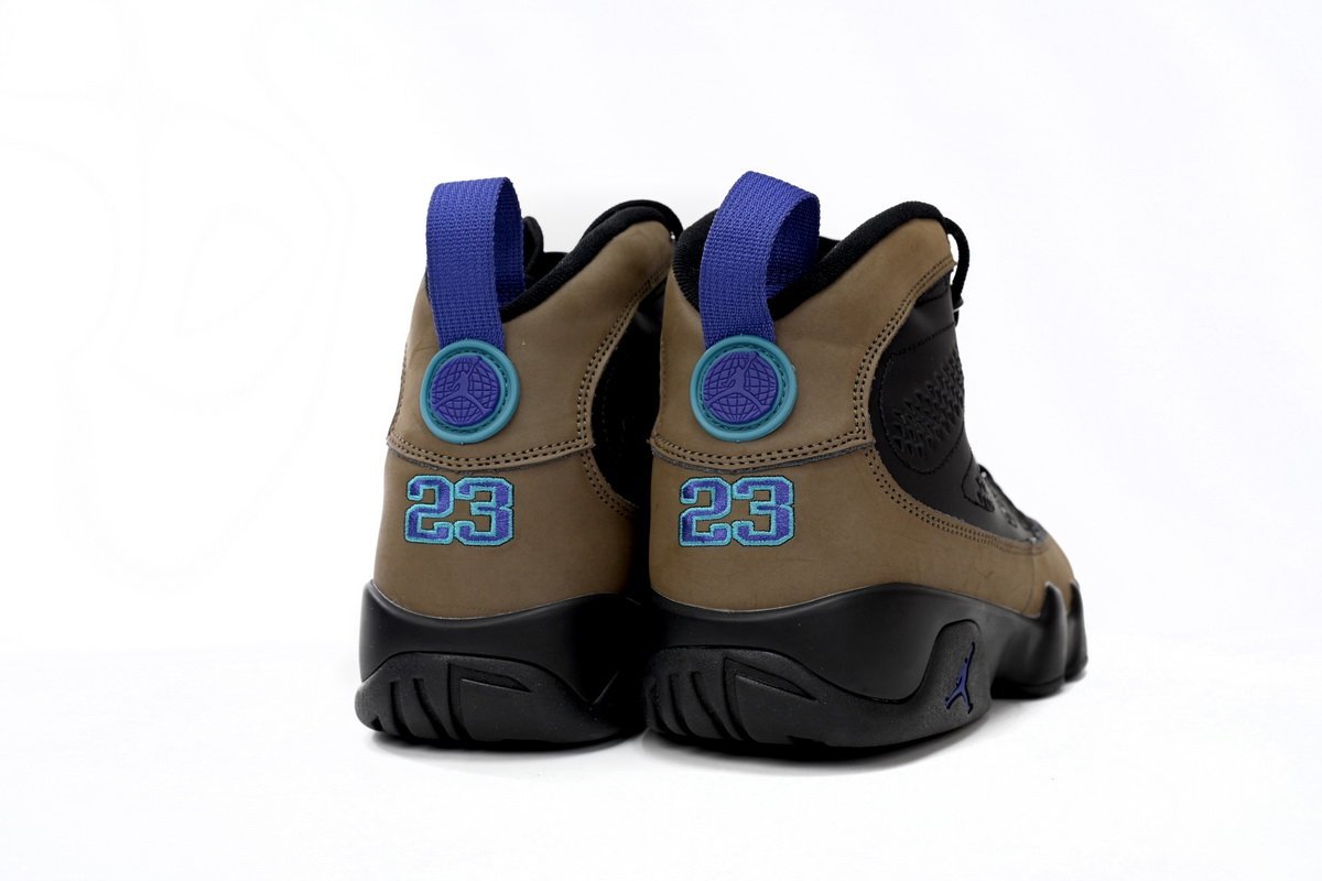 Air Jordan 9 Retro Light Olive Concord - Image 10