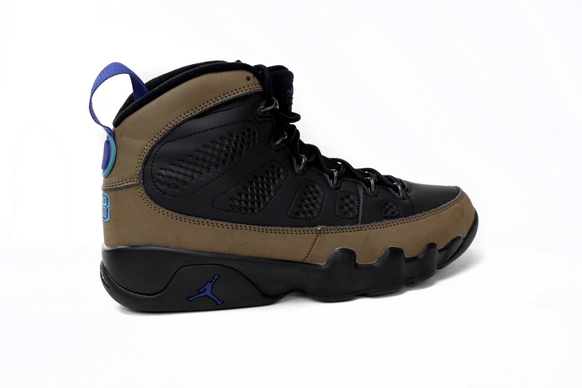 Air Jordan 9 Retro Light Olive Concord - Image 3