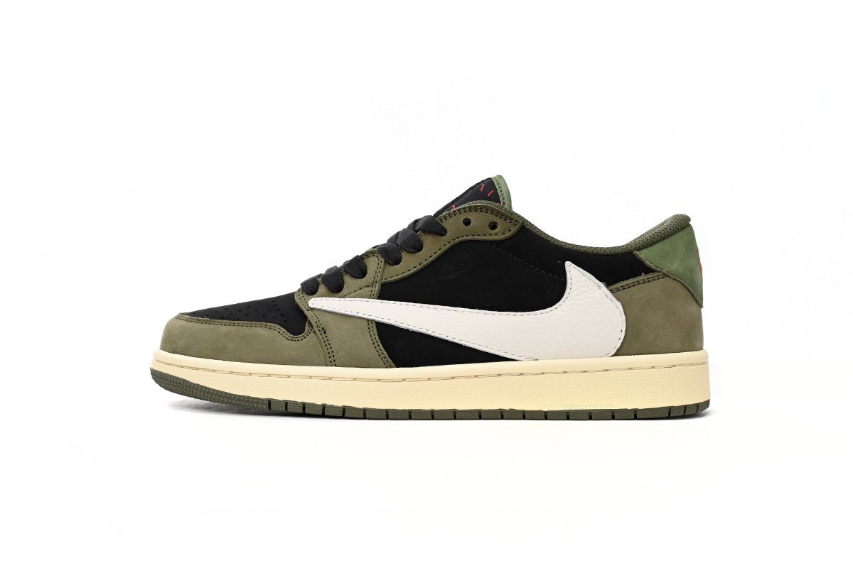 Air Travis Scott x Air Jordan 1 Low Green Barb