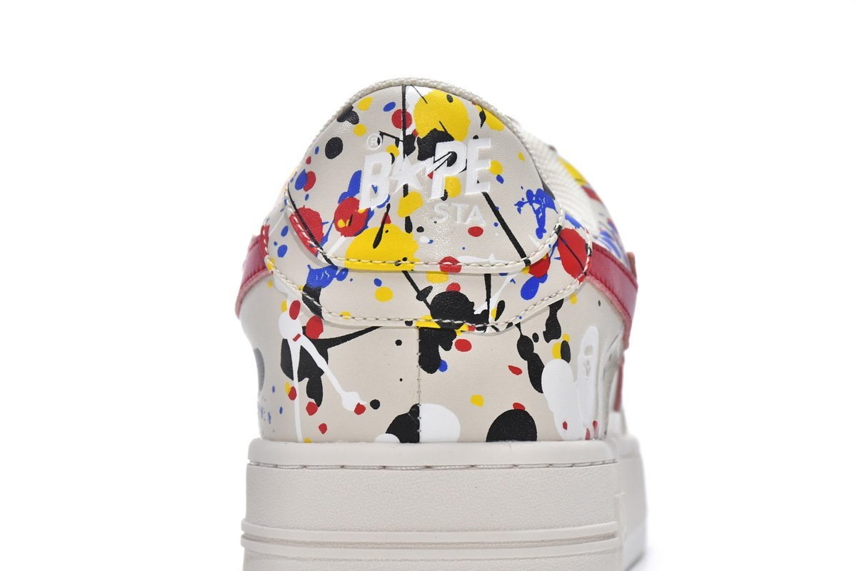 B@pe Sk8 Sta Low Color speckles - Image 11