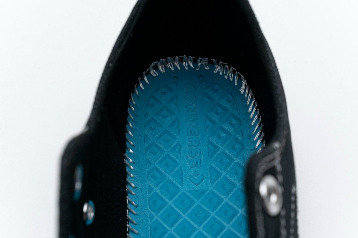 Fragment x Moncler Converse CTAS LIFT OX Black White - Image 7