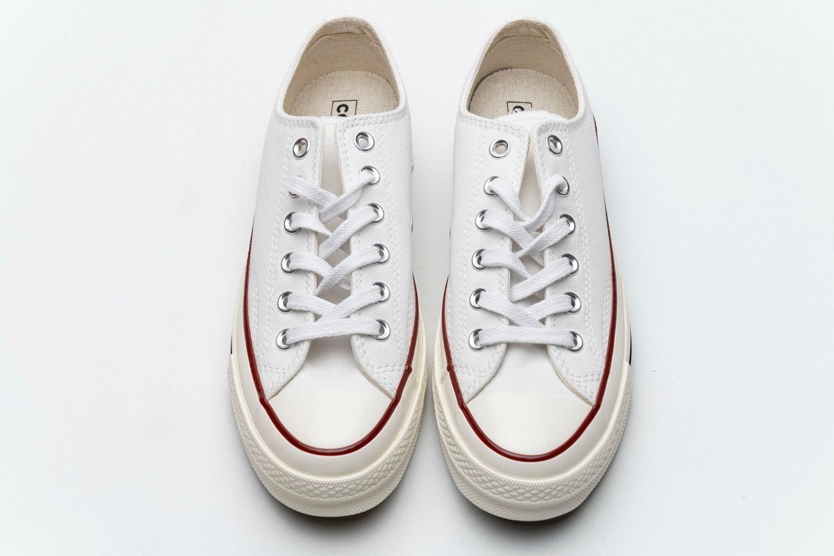 Fragment x Moncler Converse CTAS LIFT OX White - Image 5