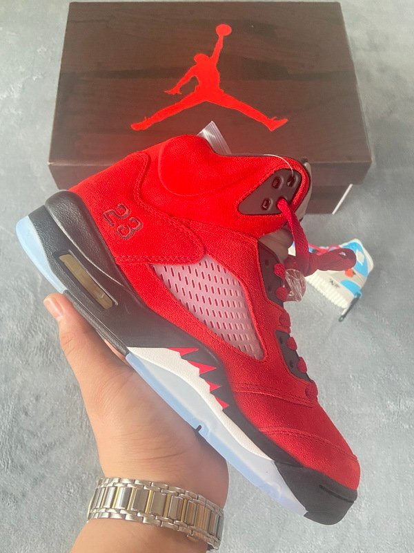 Jordan 5 Retro Raging Bull Red (2021) - Image 8