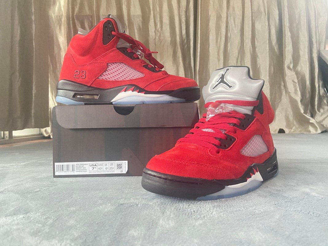 Jordan 5 Retro Raging Bull Red (2021) - Image 10