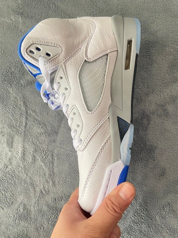 Jordan 5 Retro White Stealth (2021) - Image 3