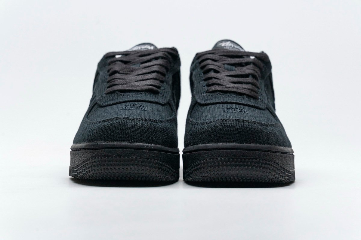 Nike Air Force 1 Low Stussy Black - Image 3