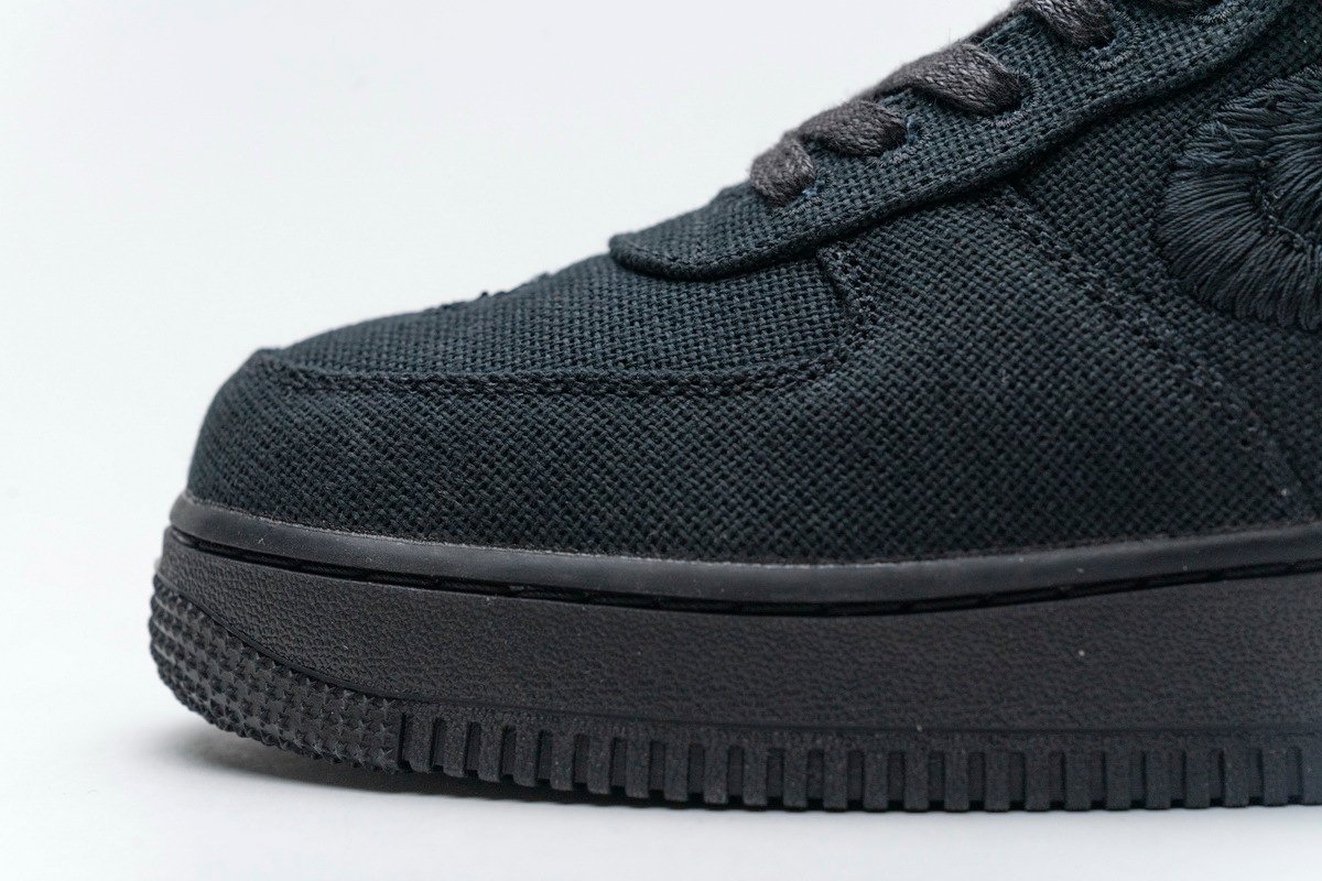 Nike Air Force 1 Low Stussy Black - Image 6
