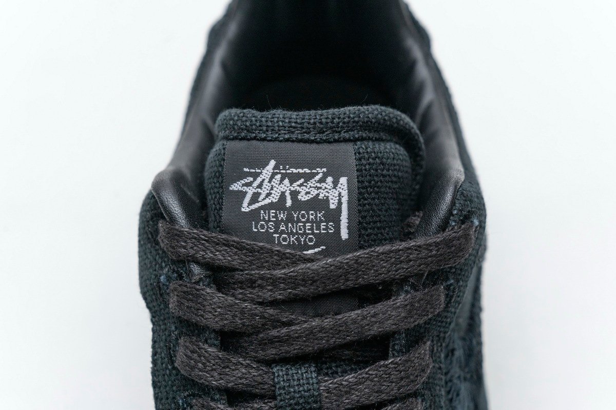 Nike Air Force 1 Low Stussy Black - Image 8