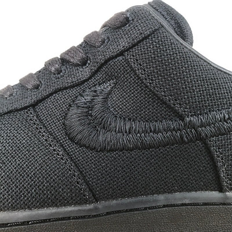 Nike Air Force 1 Low Stussy Black - Image 9