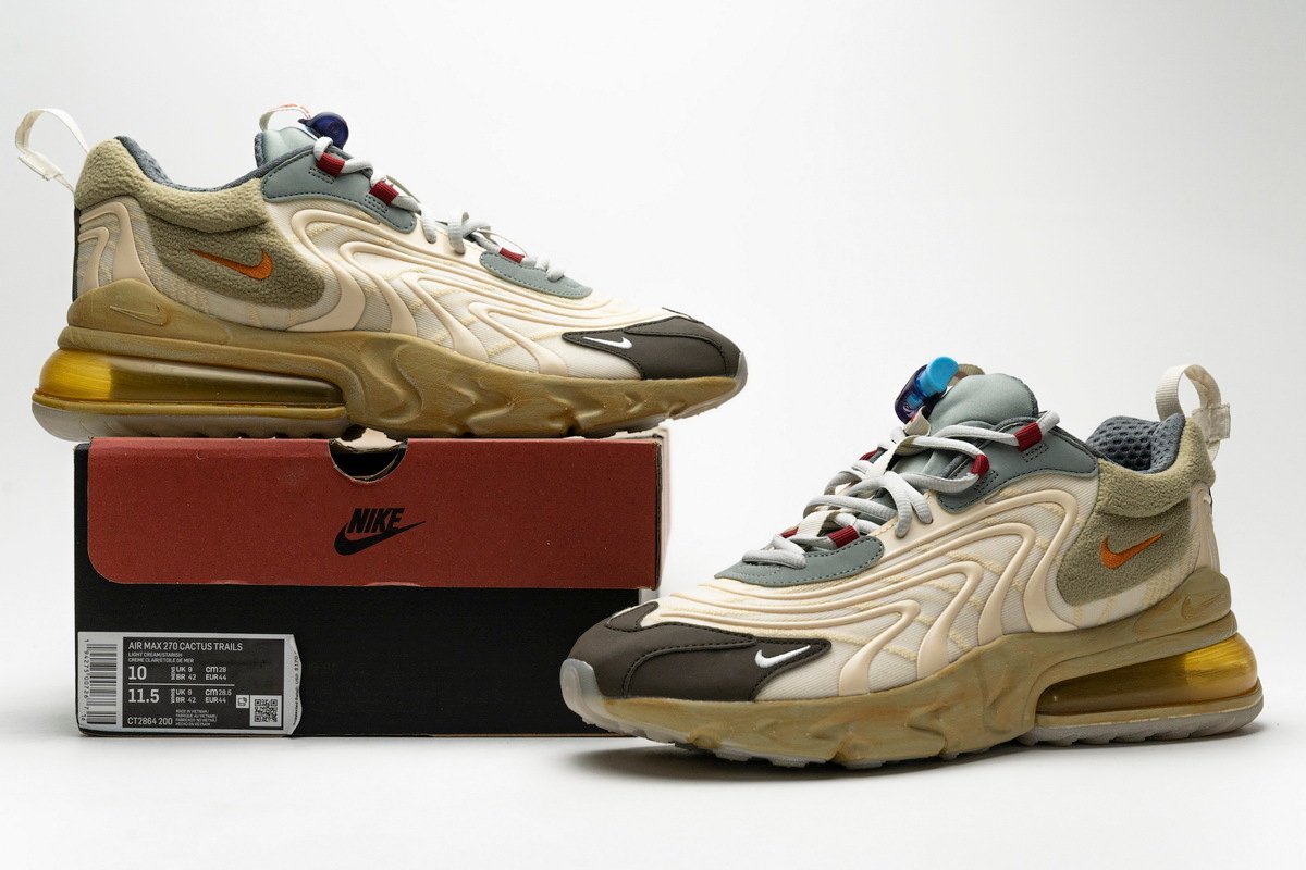 Nike Air Max 270 React ENG Travis Scott Cactus Trails - Image 14