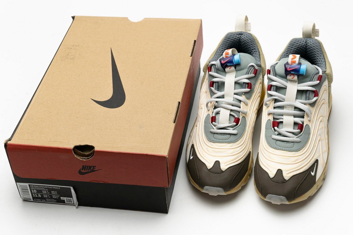 Nike Air Max 270 React ENG Travis Scott Cactus Trails - Image 15