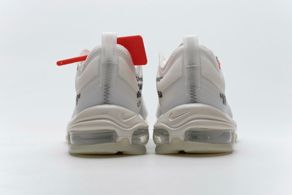 Nike Air Max 97 Off-White All White - Image 4