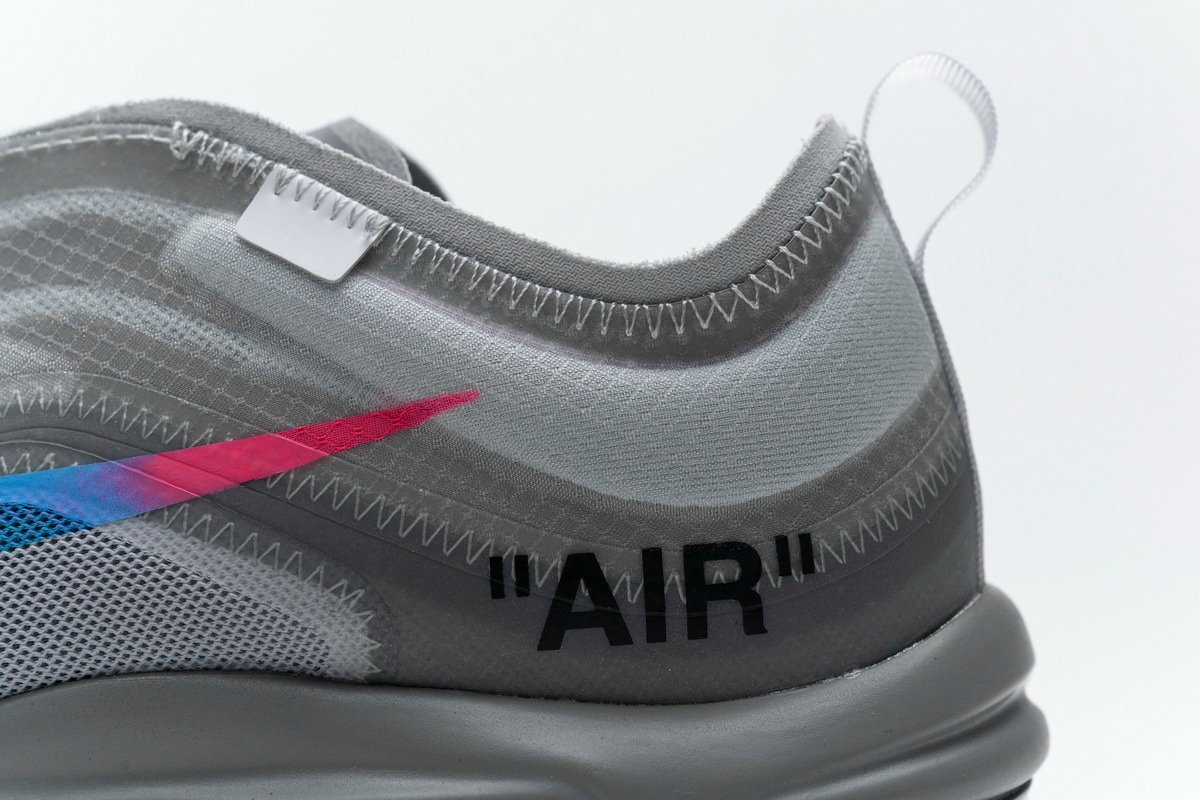 Nike Air Max 97 Off-White Wlolf Grey Menta - Image 9