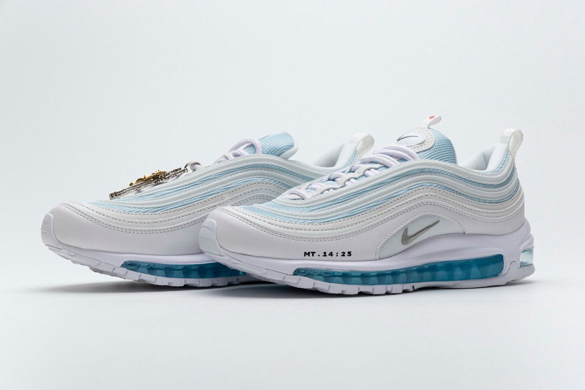 Nike Air Max 97 Triple White Wolf Grey - Image 2
