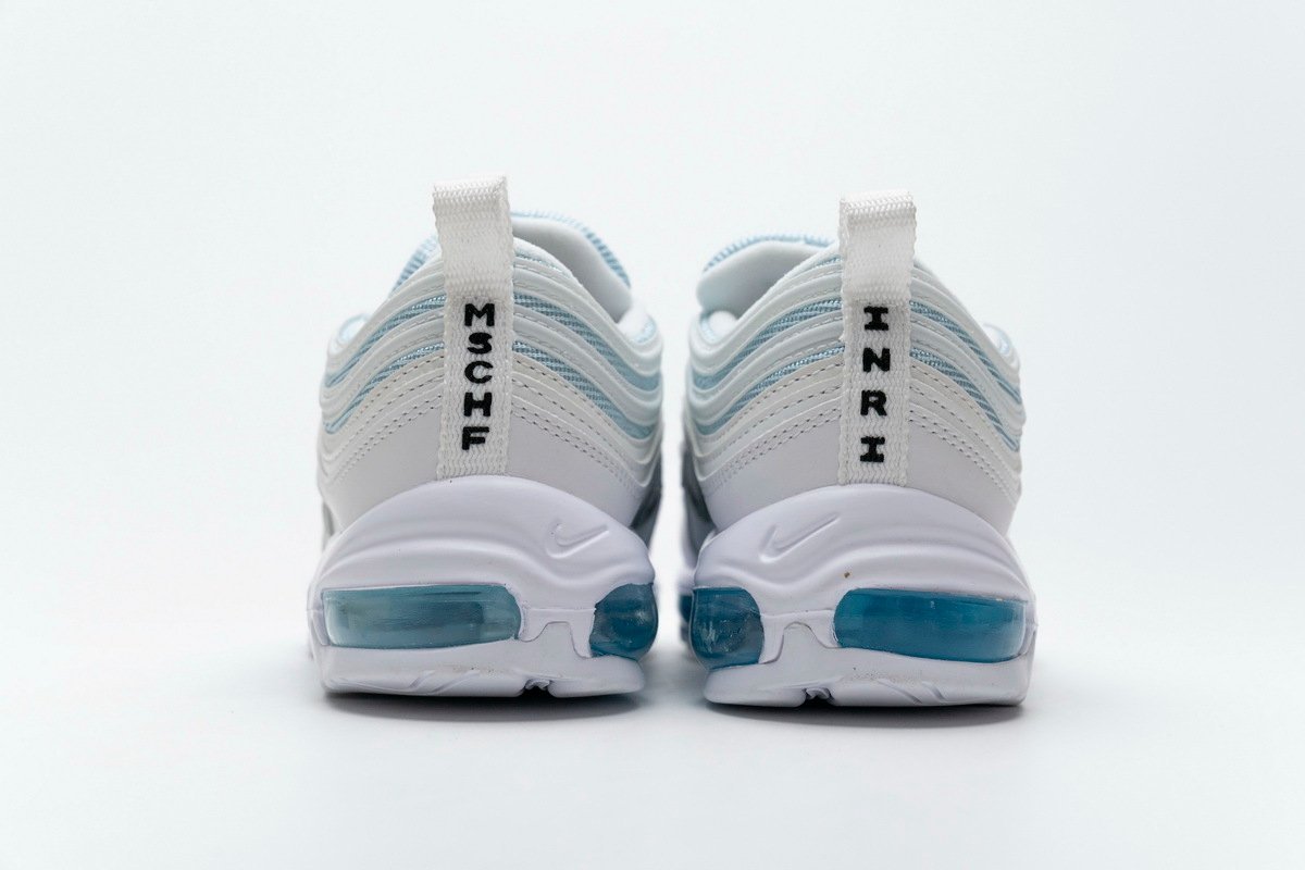Nike Air Max 97 Triple White Wolf Grey - Image 4