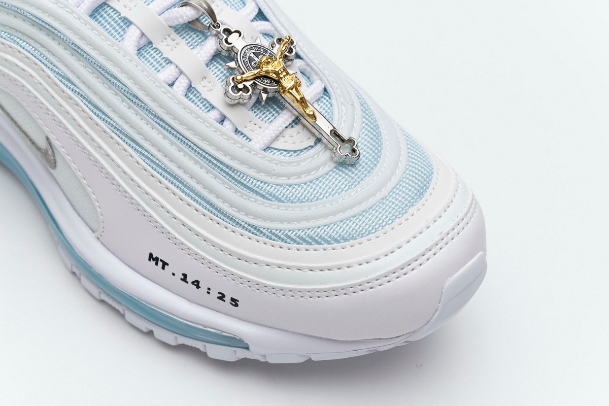 Nike Air Max 97 Triple White Wolf Grey - Image 12