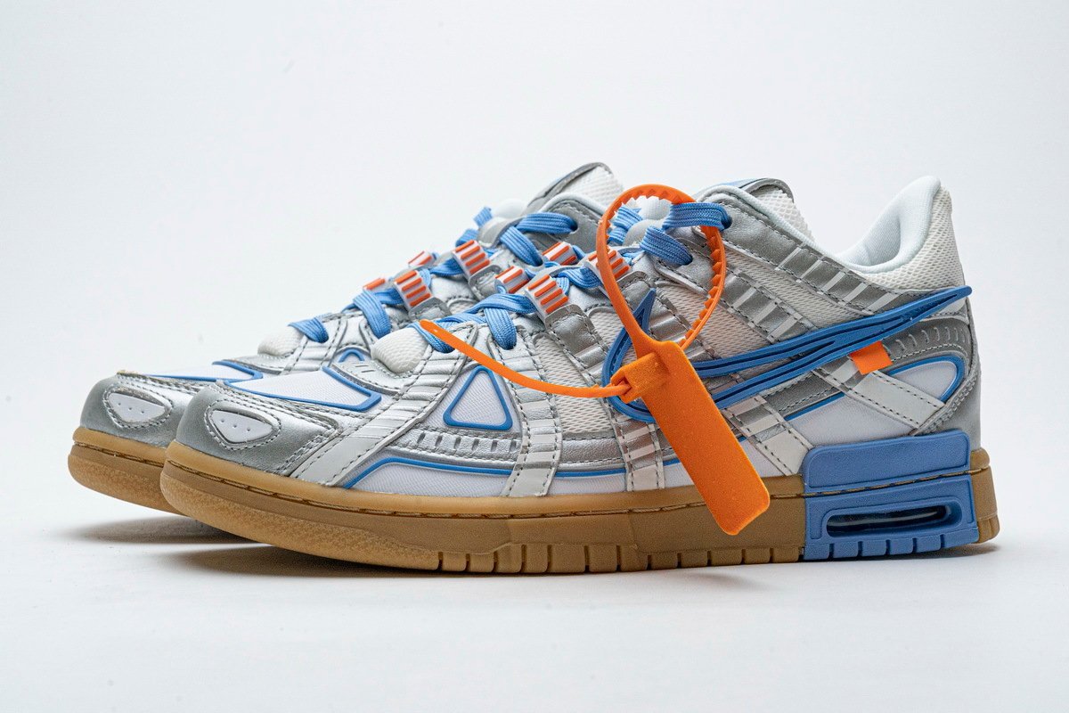Nike Air Rubber Dunk Off-White University Blue - Image 2