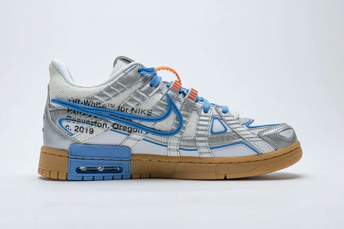 Nike Air Rubber Dunk Off-White University Blue - Image 4