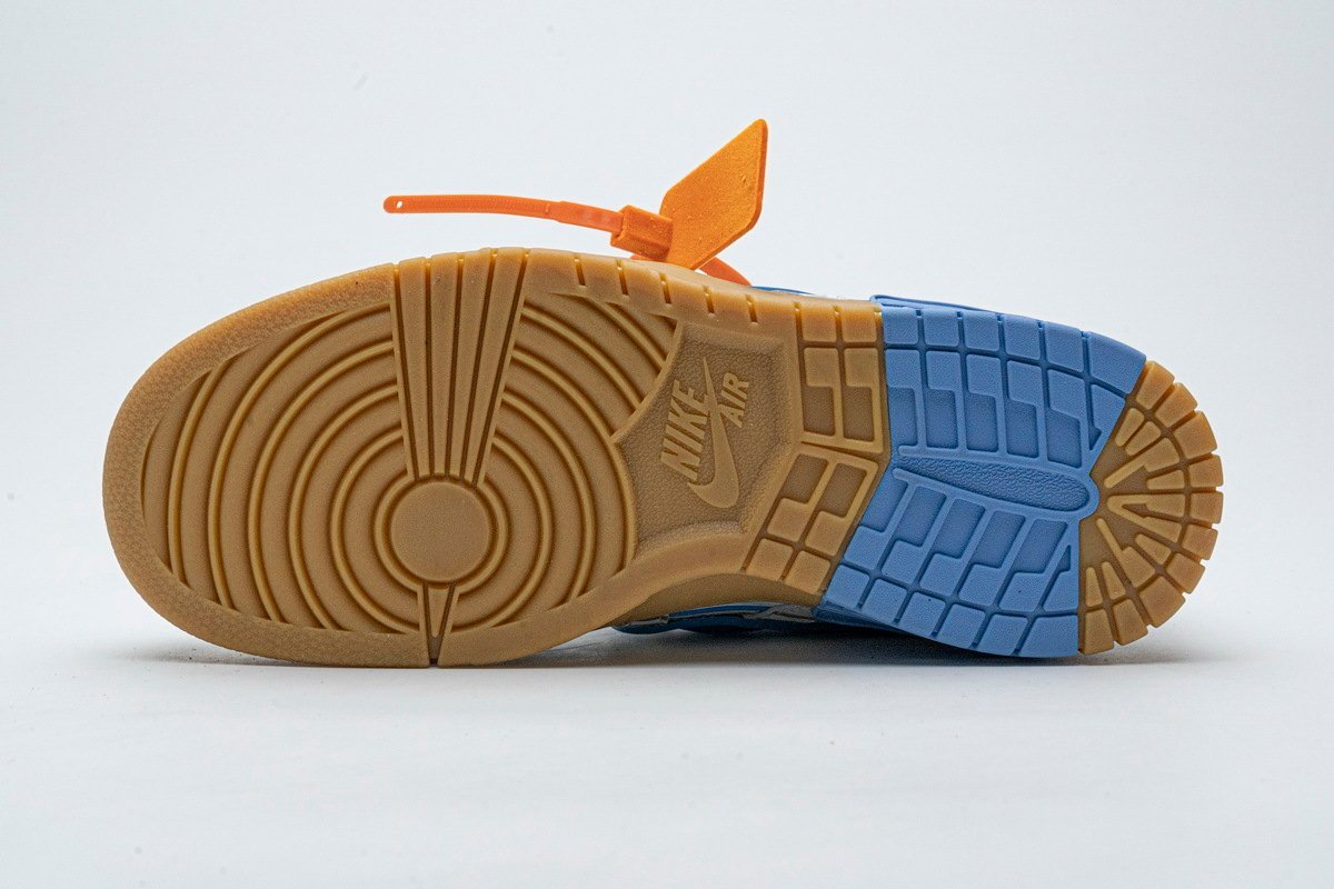 Nike Air Rubber Dunk Off-White University Blue - Image 6