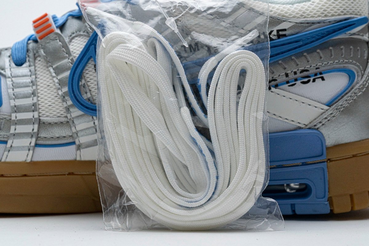 Nike Air Rubber Dunk Off-White University Blue - Image 8