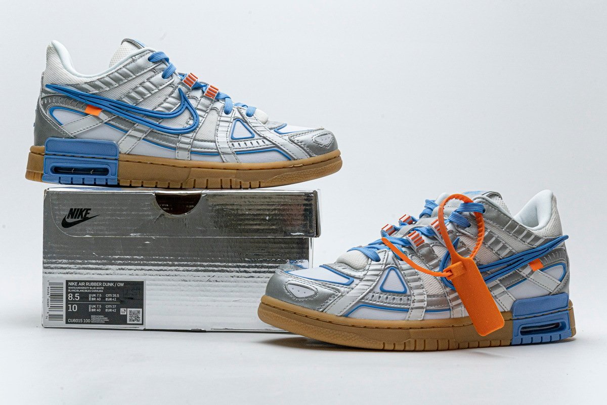 Nike Air Rubber Dunk Off-White University Blue - Image 12
