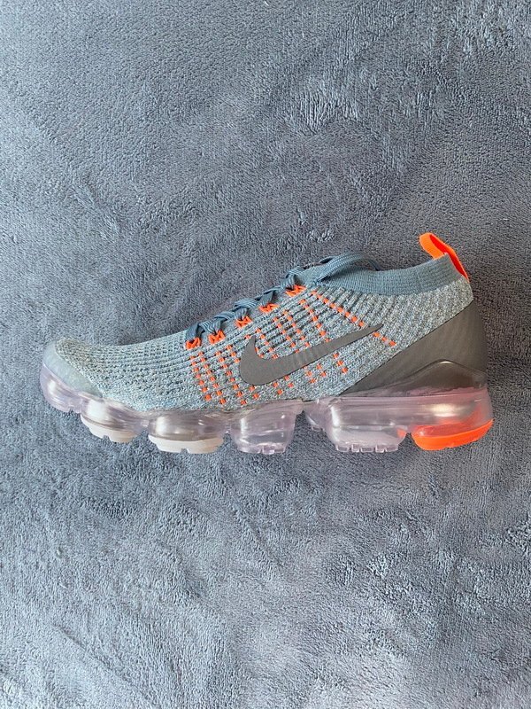 Nike Air VaporMax Flyknit 3 Aviator Grey Metallic Pewter - Image 2