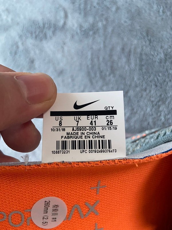 Nike Air VaporMax Flyknit 3 Aviator Grey Metallic Pewter - Image 10