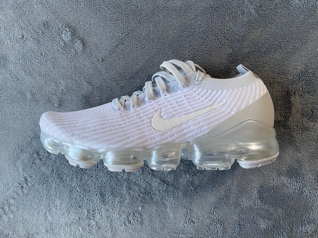Nike Air VaporMax Flyknit 3 White Pure Platinum