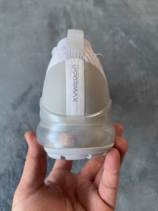 Nike Air VaporMax Flyknit 3 White Pure Platinum - Image 9