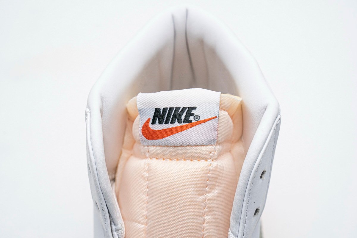 Nike Blazer Mid ?77 Vintage White Bright Cactus - Image 6