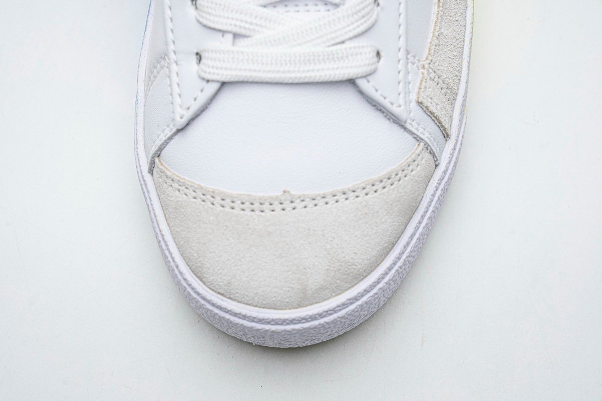 Nike Blazer Mid ?77 Vintage White Bright Cactus - Image 8