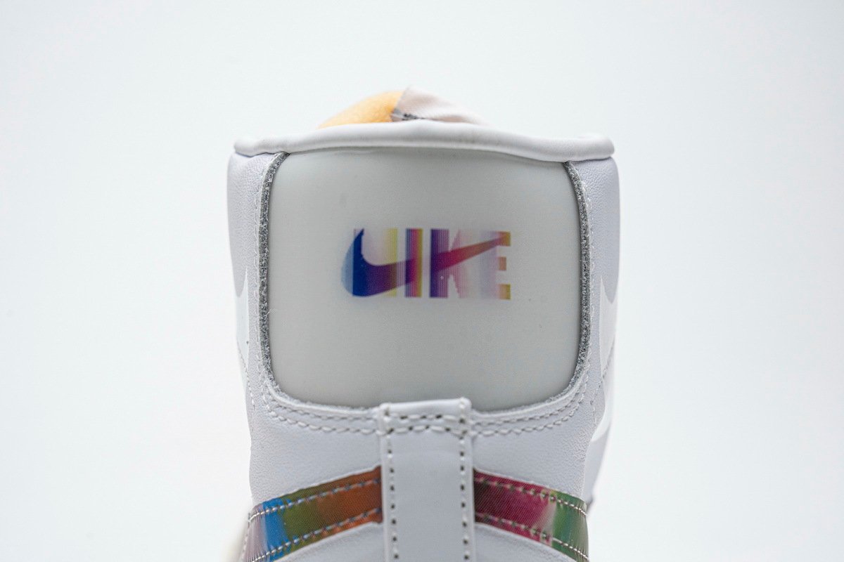 Nike Blazer Mid ?77 Vintage White Bright Cactus - Image 12