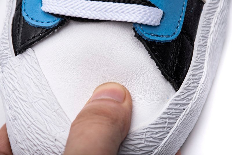 Nike Blazer Mid sacai White Black Legend Blue - Image 2