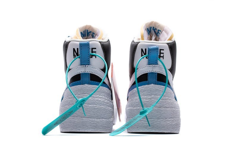 Nike Blazer Mid sacai White Black Legend Blue - Image 3