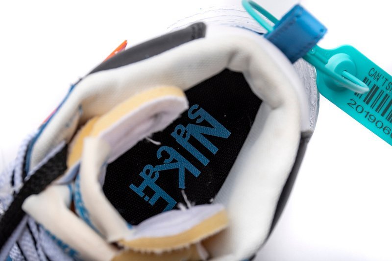 Nike Blazer Mid sacai White Black Legend Blue - Image 6