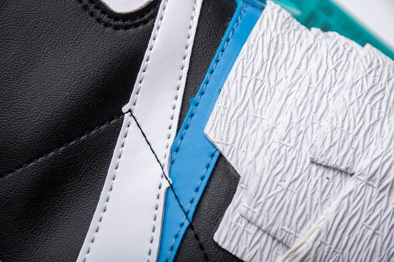 Nike Blazer Mid sacai White Black Legend Blue - Image 10