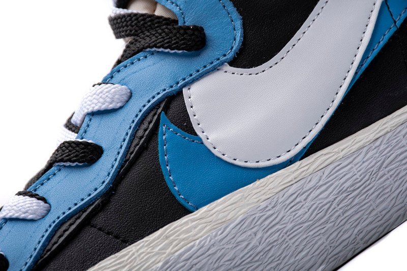 Nike Blazer Mid sacai White Black Legend Blue - Image 11