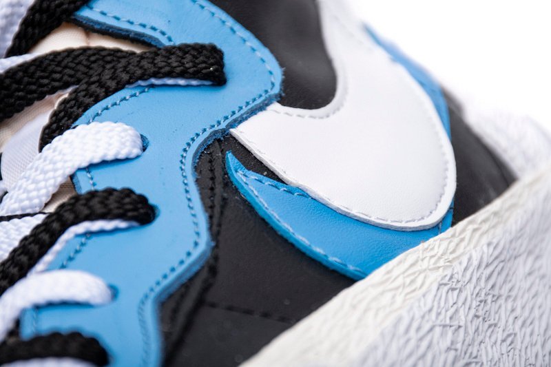 Nike Blazer Mid sacai White Black Legend Blue - Image 12