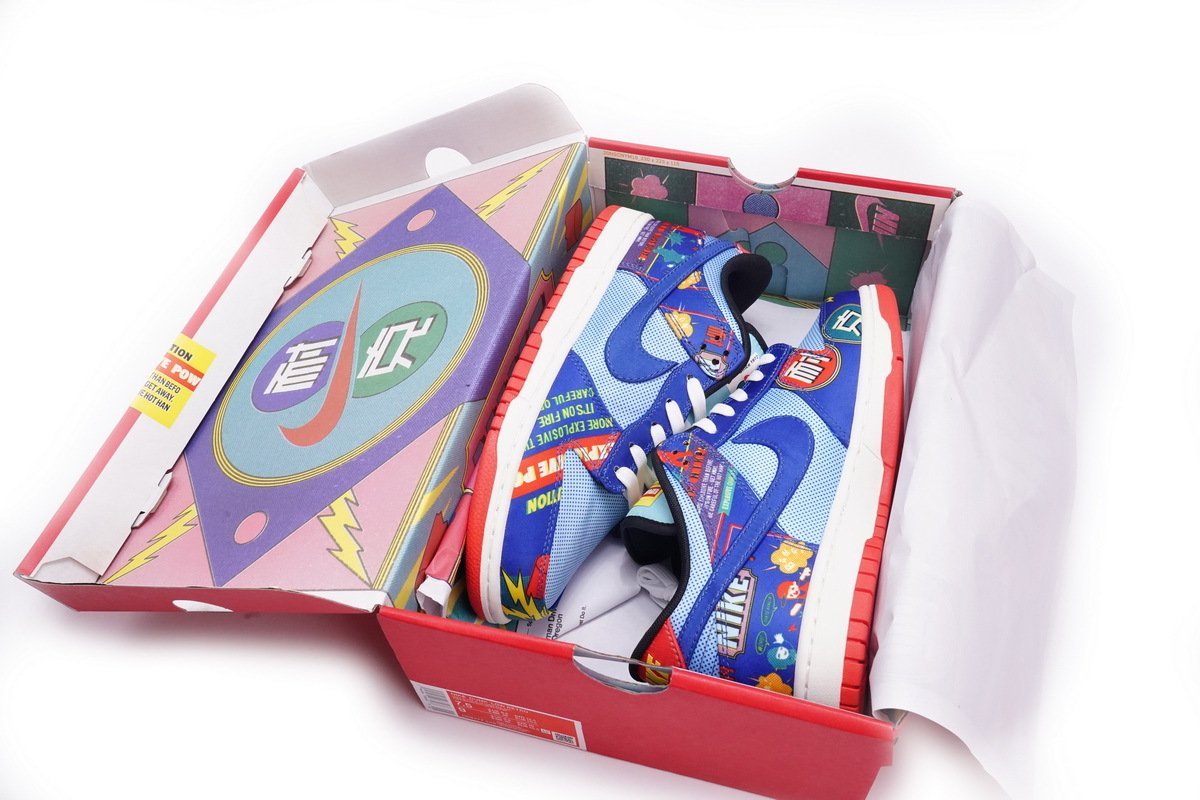 Nike Dunk Low Chinese New Year Firecracker (2021) - Image 12