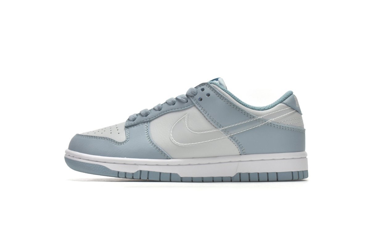 Nike Dunk Low Clear Blue Swoosh