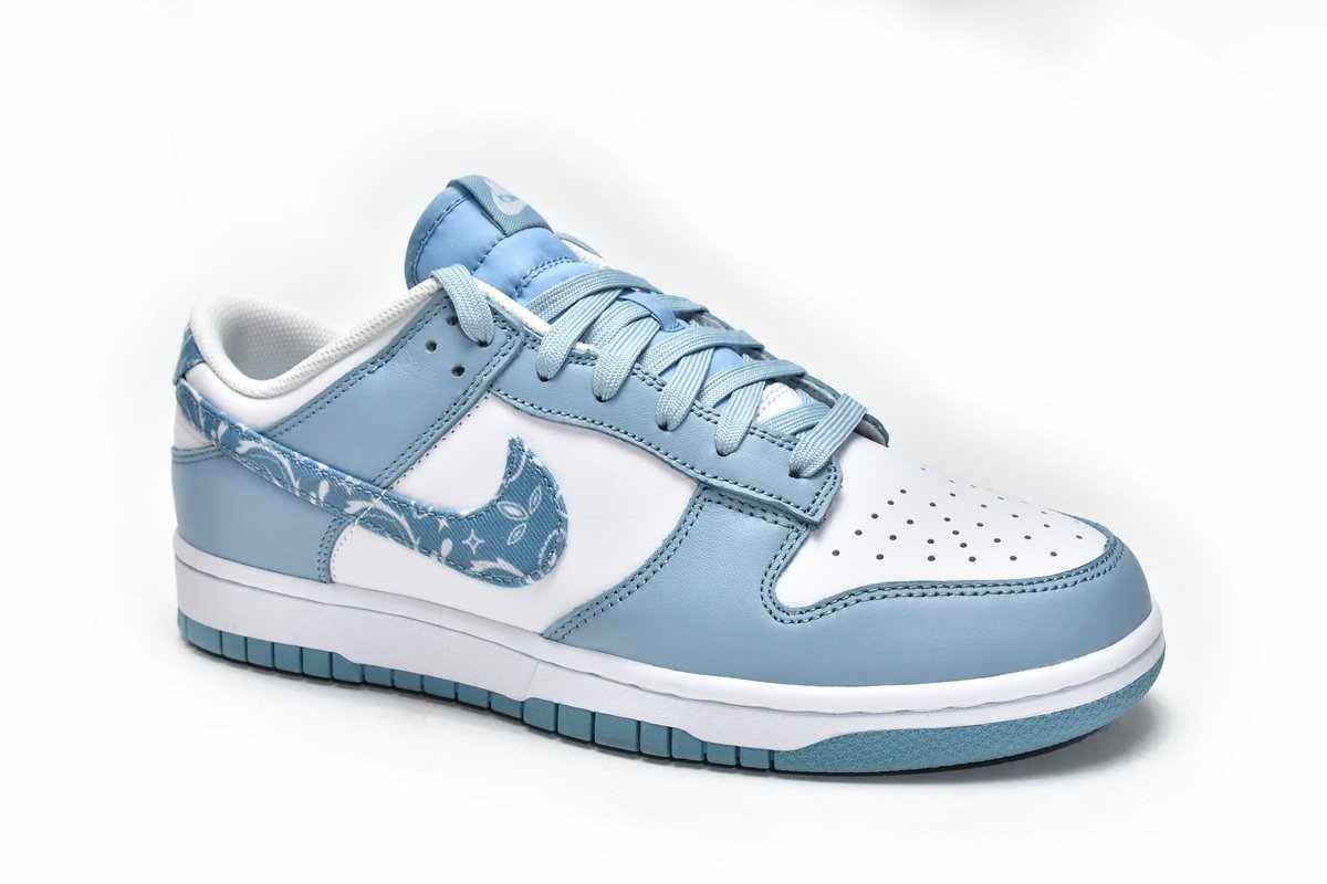 Nike Dunk Low Essential Paisley Pack Worn Blue - Image 2