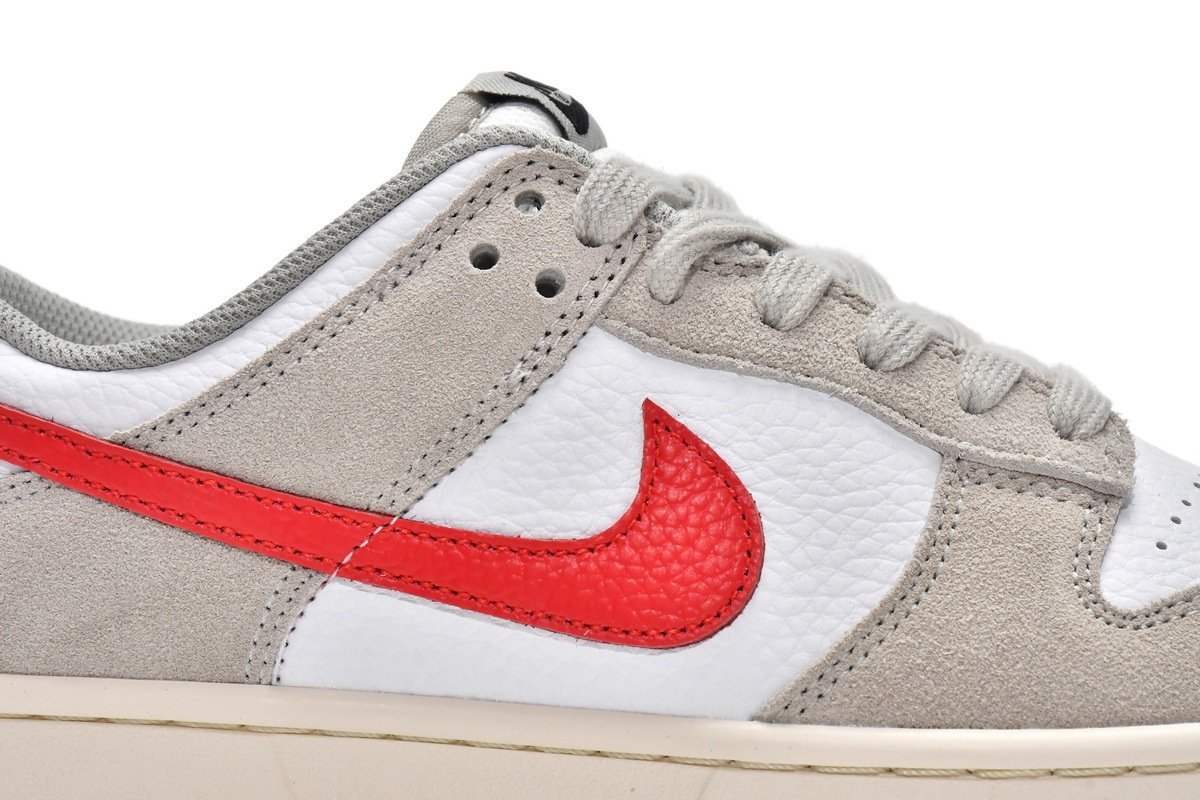 Nike Dunk Low Light Iron Ore Red Blue - Image 9