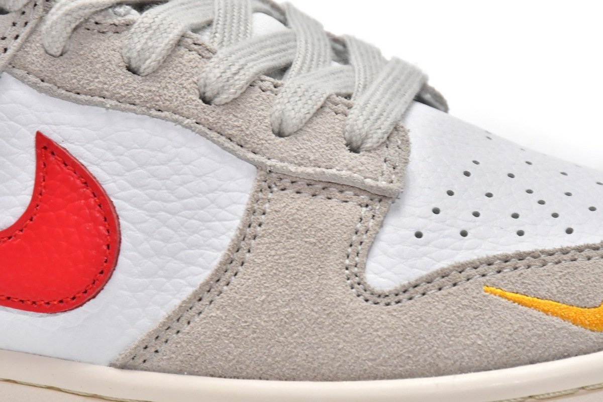 Nike Dunk Low Light Iron Ore Red Blue - Image 10