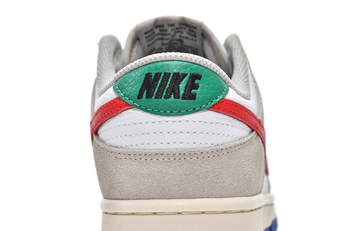 Nike Dunk Low Light Iron Ore Red Blue - Image 13